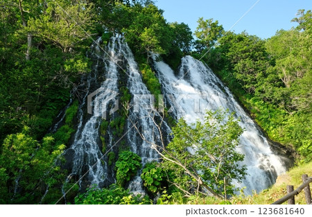 The impressive Oshinkoshin Falls The impressive Oshinkoshin Falls 123681640