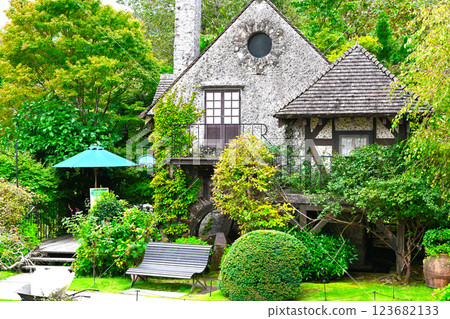 Beautiful garden Beautiful garden 123682133