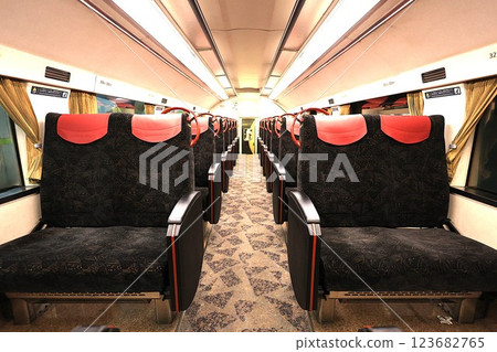 [Keihan] Inside the 8000 series train ~Second floor seats~ (Kamo To Line: Demachiyanagi Station) 123682765