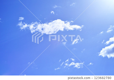 Blue sky and cloud image Blue sky and cloud image 123682780