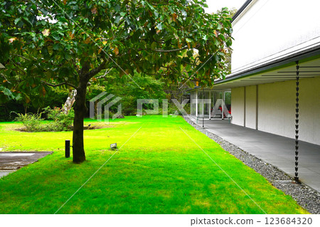 View of the Lalique Museum in Hakone 123684320