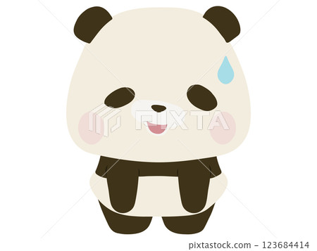 苦笑的熊貓寶寶 苦笑的熊貓寶寶 123684414