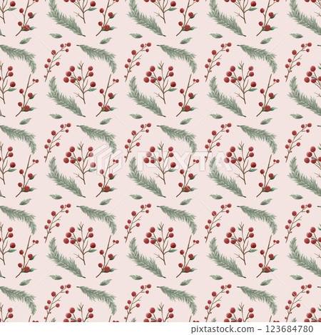 Seamless pattern cotton flower background , wall paper, fabric , textile. Seamless pattern cotton flower background , wall paper, fabric , textile. 123684780