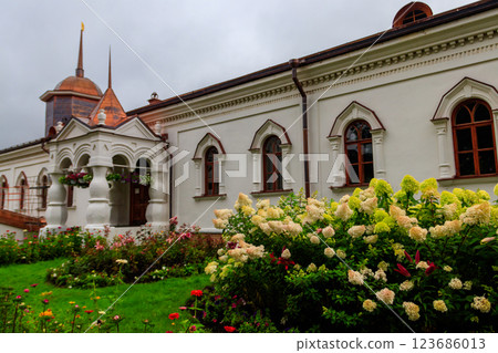 Vvedensky Tolga convent in Yaroslavl, Russia. Golden ring of Russia 123686013