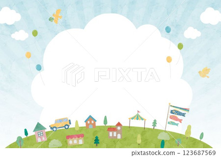 黃金周的背景說明 123687569