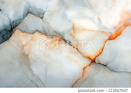 白色大理石背景材料 123687697