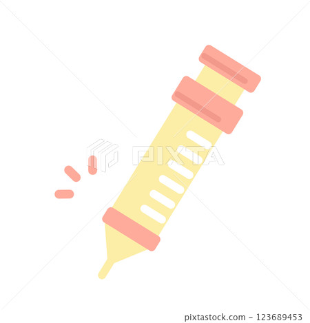 Syringe illustration 123689453