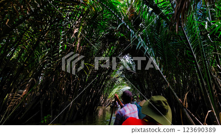 Going Down the Mekong 123690389