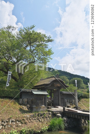 Ruined Valley Asakura Ruins Karamon Ruined Valley Asakura Ruins Karamon 123690862