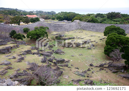 沖繩縣今歸仁城跡、大隅 123692171