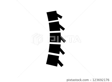 Spine medical poster Spine medical poster 123692176
