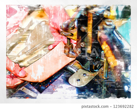 素描風格素描插畫皮革皮革製品手工皮革藝術皮革工匠車間工匠專業 素描風格素描插畫皮革皮革製品手工皮革藝術皮革工匠車間工匠專業 123692282