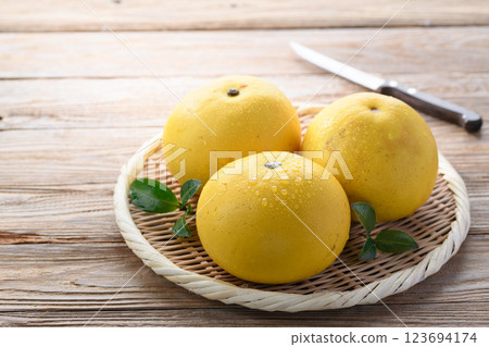 Tosa Buntan from Kochi Prefecture Tosa Buntan from Kochi Prefecture 123694174