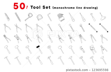 線描/工具組 50 線描/工具組 50 123695598