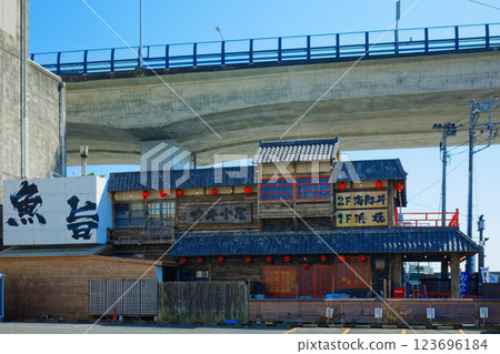 Odawara Seafood Wholesaler Kaishu Fisherman's Hamayaki Aburiya Hayakawa Fishing Village Odawara Fishing Port Hayakawa Fishing Port Odawara Seafood Wholesaler Kaishu Fisherman's Hamayaki Aburiya Hayakawa Fishing Village Odawara Fishing Port Hayakawa Fishing Port 123696184