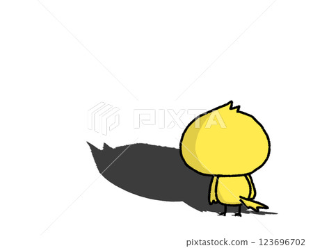 depressed chick depressed chick 123696702