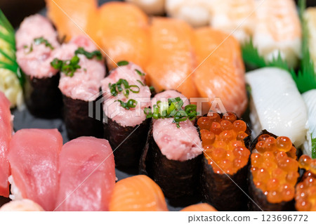 Sushi delivery Sushi delivery 123696772