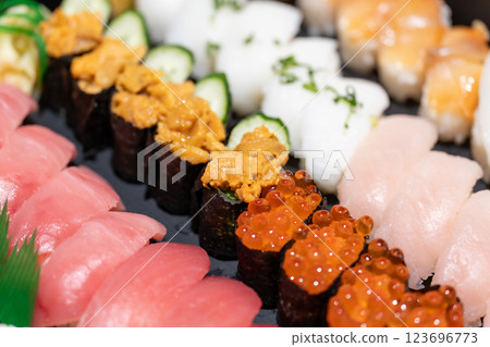 Sushi delivery 123696773
