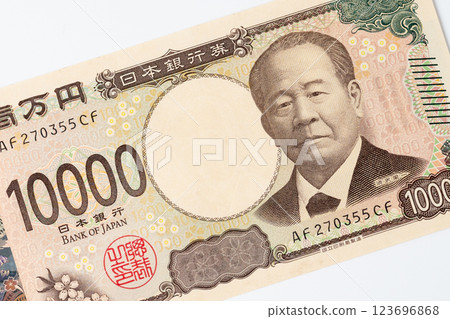 錢10，000日元紙幣 123696868