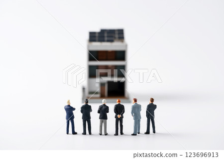 太陽能發電商人 123696913