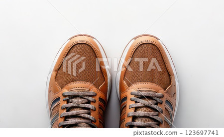 AI image: Sneakers on a white background 123697741