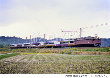 2006: EF81102 Tatami Train Exciting Gatherings on the Tokaido Line 123697747