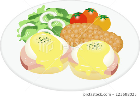Eggs Benedict Eggs Benedict 123698023