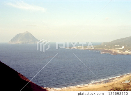 Old photo, December 1979, Hachijojima coast and Hachijokojima 123698350