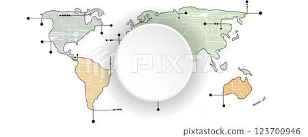 Technology  abstract background 123700946