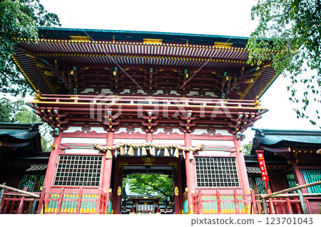 奧州一宮:鹽釜神社隨神門 奧州一宮:鹽釜神社隨神門 123701043