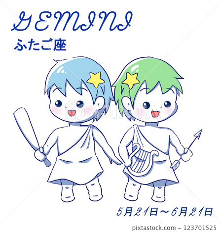 雙子座星座圖 雙子座星座圖 123701525
