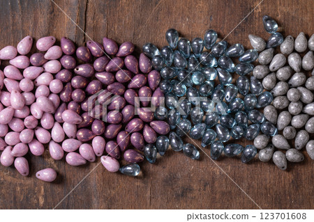 hobby background with beads hobby background with beads 123701608