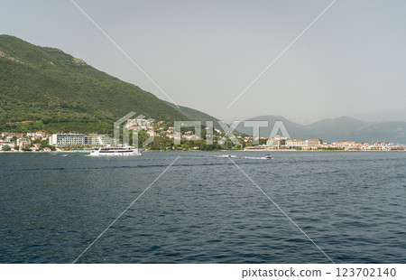 Bay of Kotor also known as the Boka views, popular Balkan coastline Bay of Kotor also known as the Boka views, popular Balkan coastline 123702140