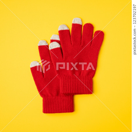 Winter Gloves, Touchscreen Wool Glove, Touch Screen Knitted Mittens, Warm Red Gloves Winter Gloves, Touchscreen Wool Glove, Touch Screen Knitted Mittens, Warm Red Gloves 123702197