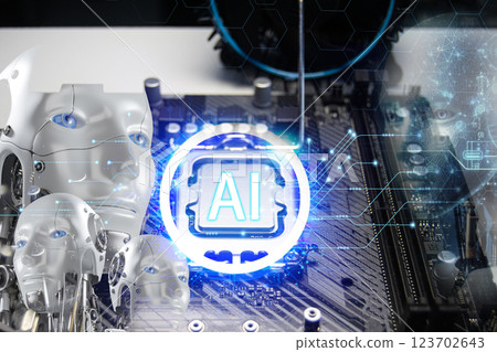 Artificial intelligence concepts and AI development 123702643