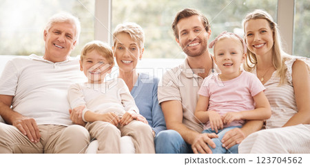 Australia, big family and portrait smile on sofa relaxing in happiness for bonding time together at home. Happy parents, grandparents and children smiling in comfort and relax on living room couch Australia, big family and portrait smile on sofa relaxing in happiness for bonding time together at home. Happy parents, grandparents and children smiling in comfort and relax on living room couch 123704562