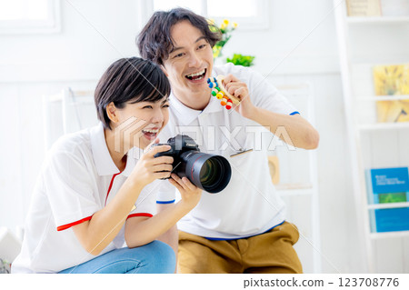 Kids photography studio Kids photography studio 123708776