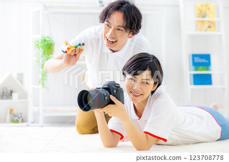 Kids photography studio Kids photography studio 123708778