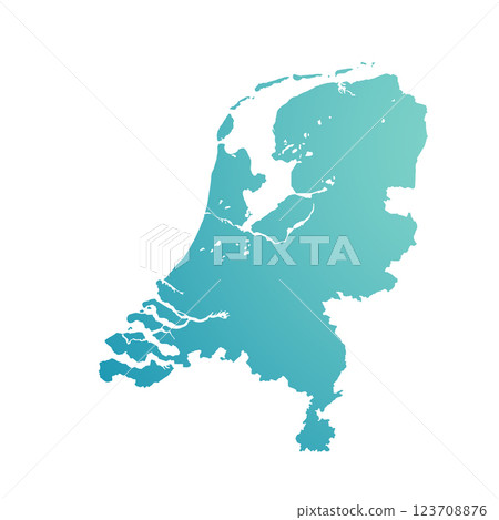 Map of Netherlands, sign silhouette. World Map Globe. Vector Illustration isolated on transparent background. Europe continent Map of Netherlands, sign silhouette. World Map Globe. Vector Illustration isolated on transparent background. Europe continent 123708876