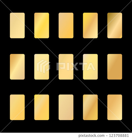 Mobile screen lock display collection of colorful backgrounds in trendy neon colors. Modern screen vector design for mobile app. Soft color abstract pastel holographic gradients. Swatches for design 123708881