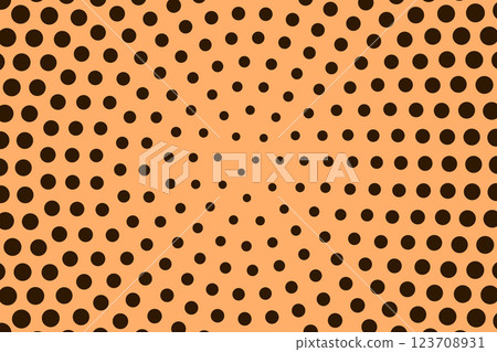 Pop art creative concept colorful comics book magazine cover. Polka dots colorful background. Cartoon halftone retro pattern. Abstract template design for poster, card, sale banner, empty bubble 123708931