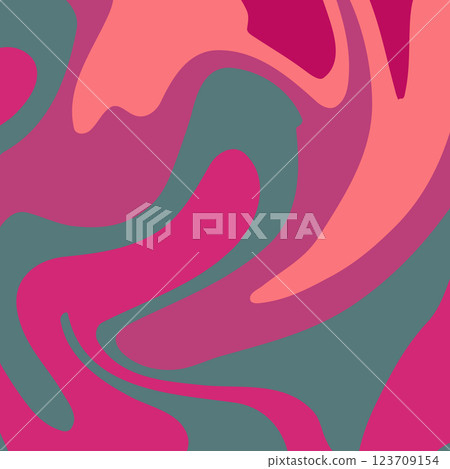 Fluid art. Modern artwork background. Mixture of acrylic paints. Abstract liquid painting marble texture, colorful gradient waves. Vector design for banner, flyer, business card, cover, invitation 123709154