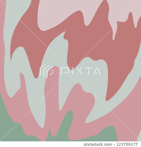 Fluid art. Modern artwork background. Mixture of acrylic paints. Abstract liquid painting marble texture, colorful gradient waves. Vector design for banner, flyer, business card, cover, invitation 123709177
