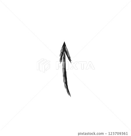 Business element icon in doodle style, arrow, infographic. Isolated vector illustration design. Hand drown business icon. Business idea concept Business element icon in doodle style, arrow, infographic. Isolated vector illustration design. Hand drown business icon. Business idea concept 123709361