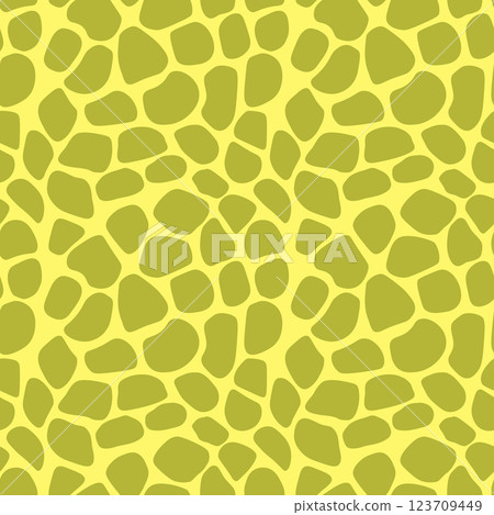 Abstract modern giraffe seamless pattern. Animals trendy background. Colorful decorative vector stock illustration for print, card, postcard, fabric, textile. Modern ornament of stylized skin 123709449