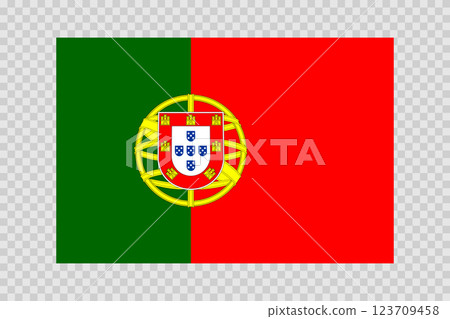 Flag of Portugal. Portuguese national symbol in official colors. Template icon. Abstract vector background Flag of Portugal. Portuguese national symbol in official colors. Template icon. Abstract vector background 123709458