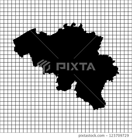 Map of Belgium, sign silhouette. World Map Globe. Vector Illustration isolated on transparent background. Europe continent Map of Belgium, sign silhouette. World Map Globe. Vector Illustration isolated on transparent background. Europe continent 123709729