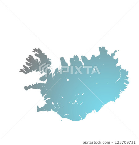 Map of Iceland, sign silhouette. World Map Globe. Vector Illustration isolated on transparent background. Europe continent Map of Iceland, sign silhouette. World Map Globe. Vector Illustration isolated on transparent background. Europe continent 123709731