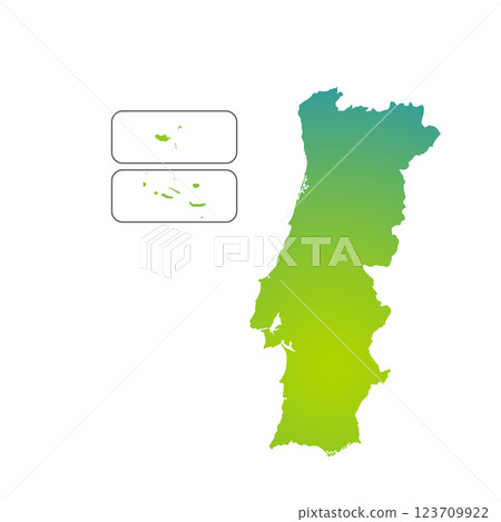 Map of Portugal, sign silhouette. World Map Globe. Vector Illustration isolated on transparent background. Europe continent Map of Portugal, sign silhouette. World Map Globe. Vector Illustration isolated on transparent background. Europe continent 123709922