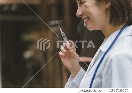 馬 馬兒 射入 123710071